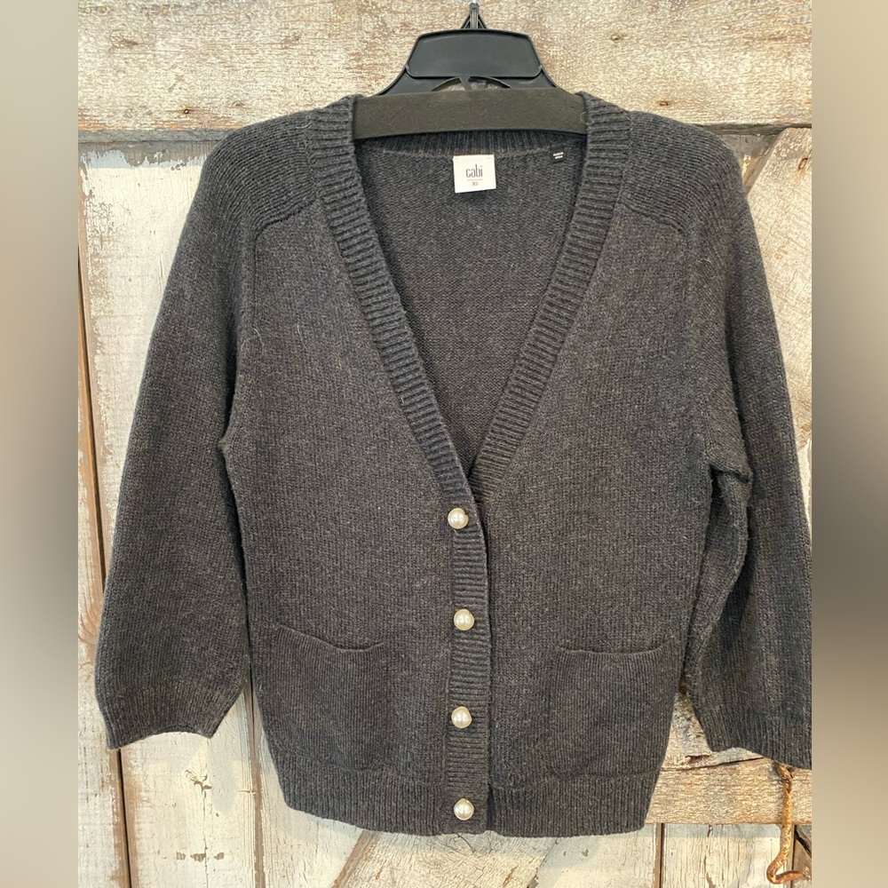 Cabi cultured cardigan